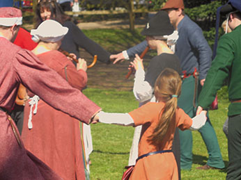Dancing at Donington