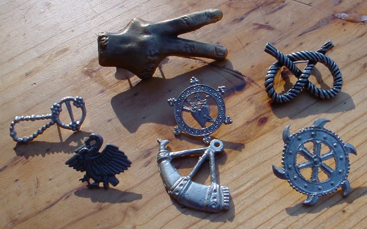 pilgrim badges